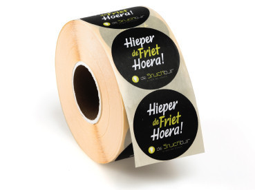 Etiketten en stickers op rol bestellen